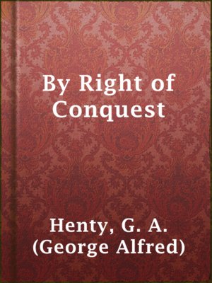 cover image of By Right of Conquest